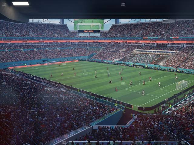 Hard Rock Stadium - Section Mezzanine Suite 11 C Seat View