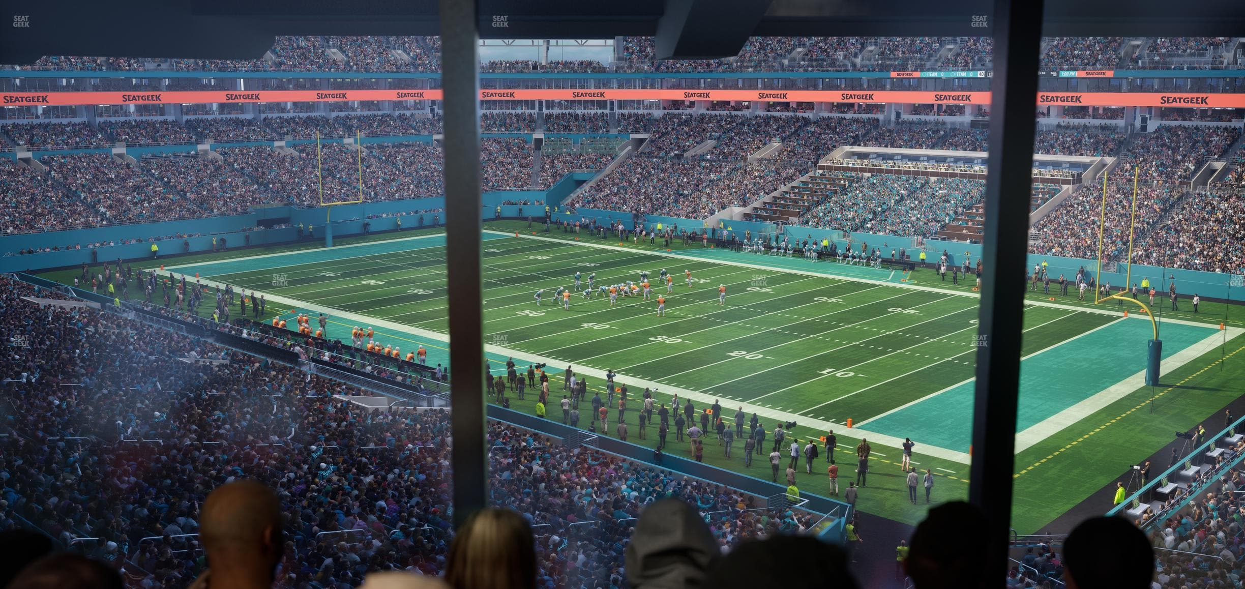 Hard Rock Stadium - Section Mezzanine Suite 12 A Seat View