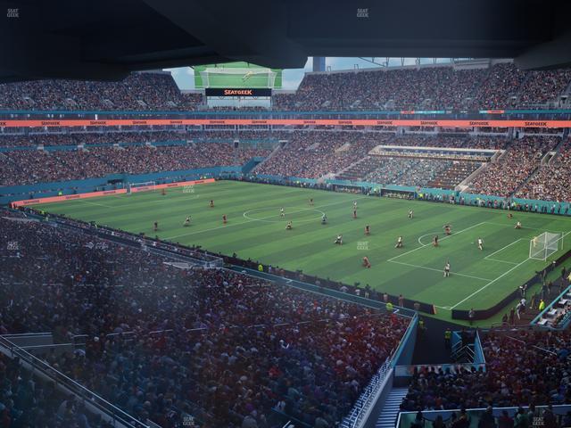 Hard Rock Stadium - Section Mezzanine Suite 12 B Seat View