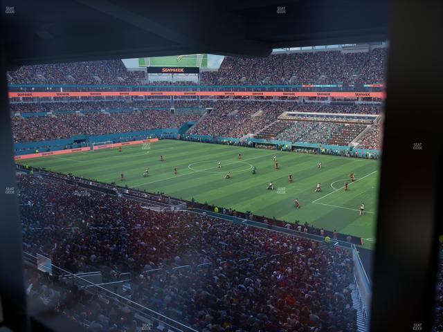 Hard Rock Stadium - Section Mezzanine Suite 13 A Seat View