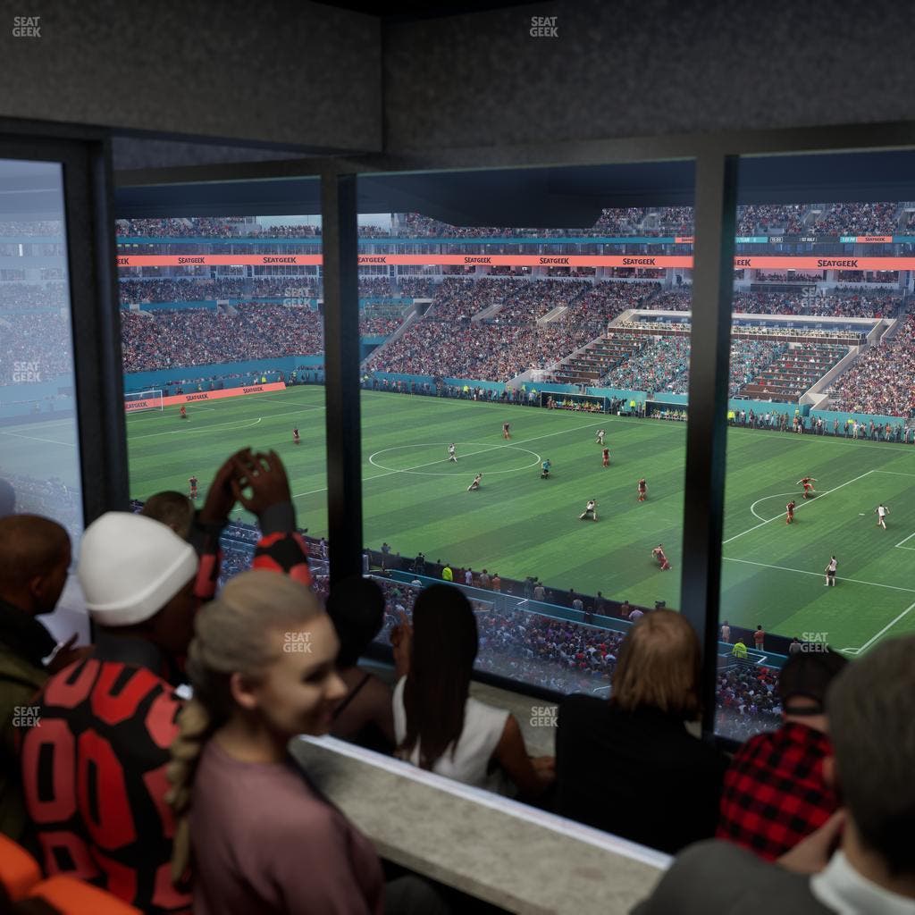 Hard Rock Stadium - Section Mezzanine Suite 13 A Seat View