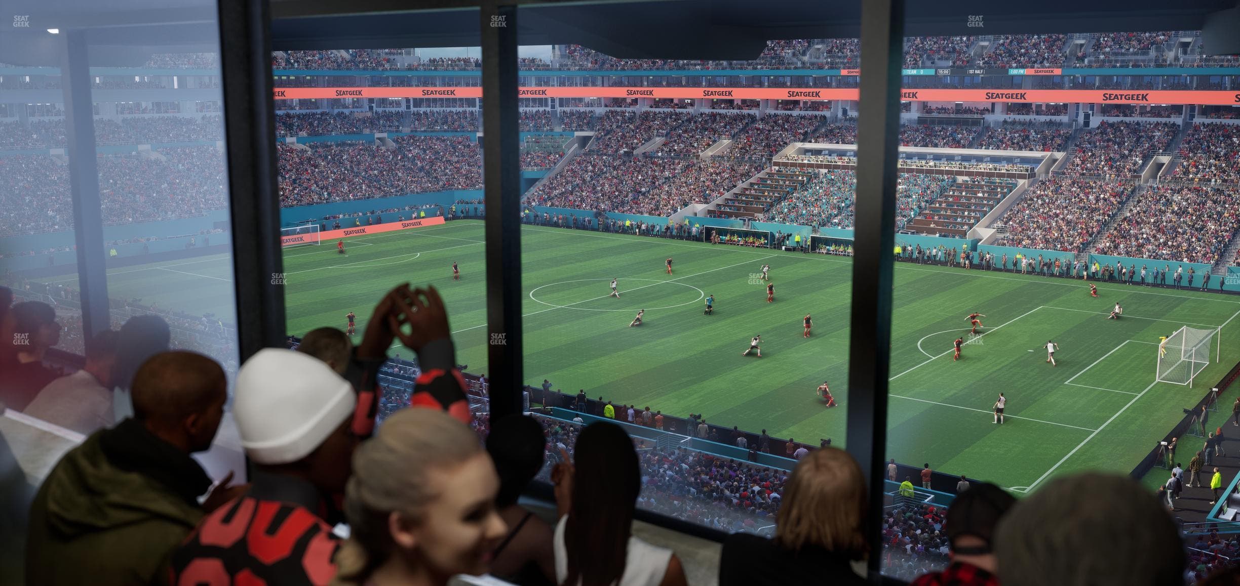 Hard Rock Stadium - Section Mezzanine Suite 13 A Seat View