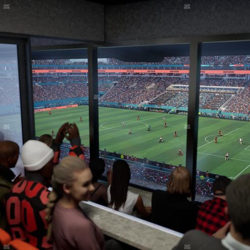 Hard Rock Stadium - Section Mezzanine Suite 13 A Seat View