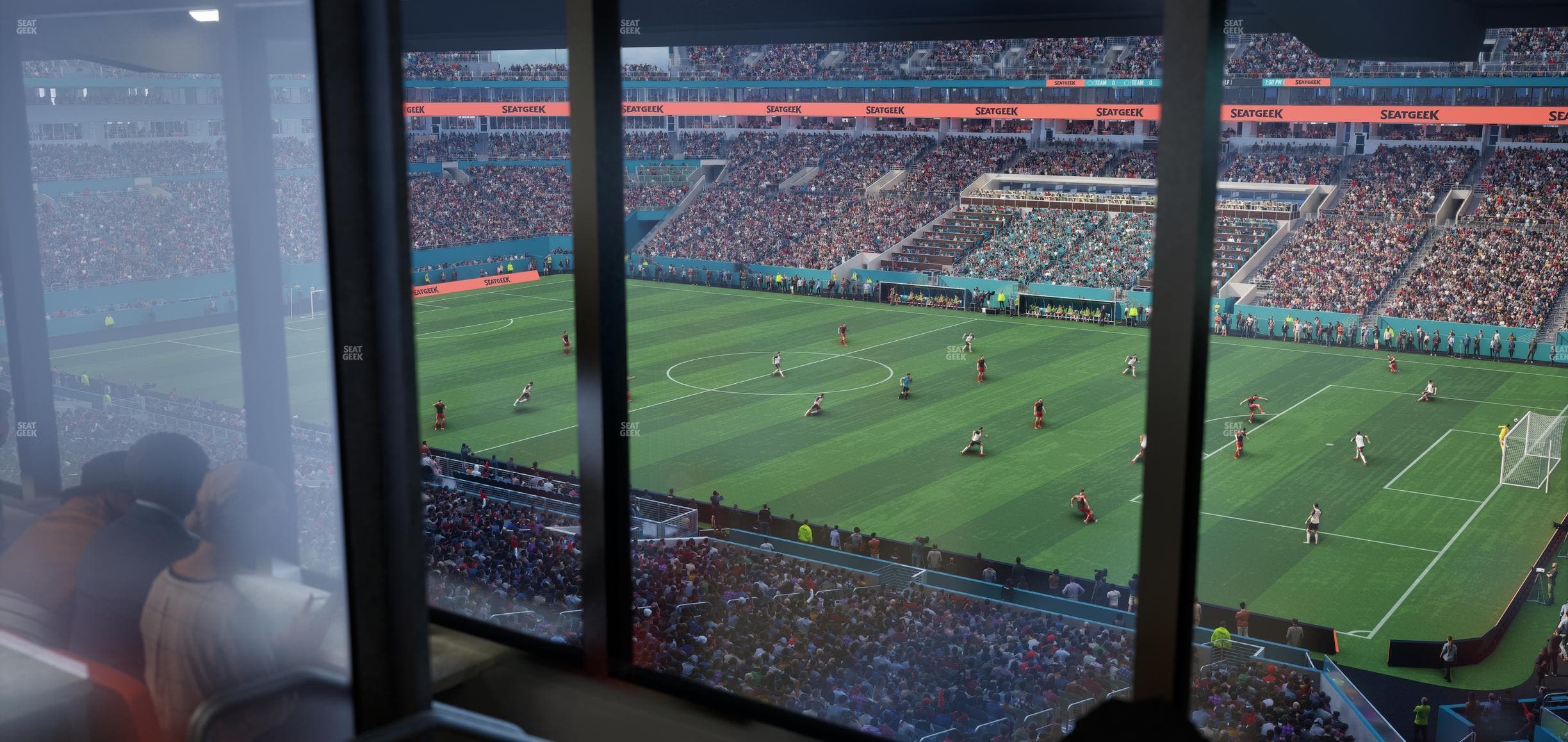 Hard Rock Stadium - Section Mezzanine Suite 13 B Seat View