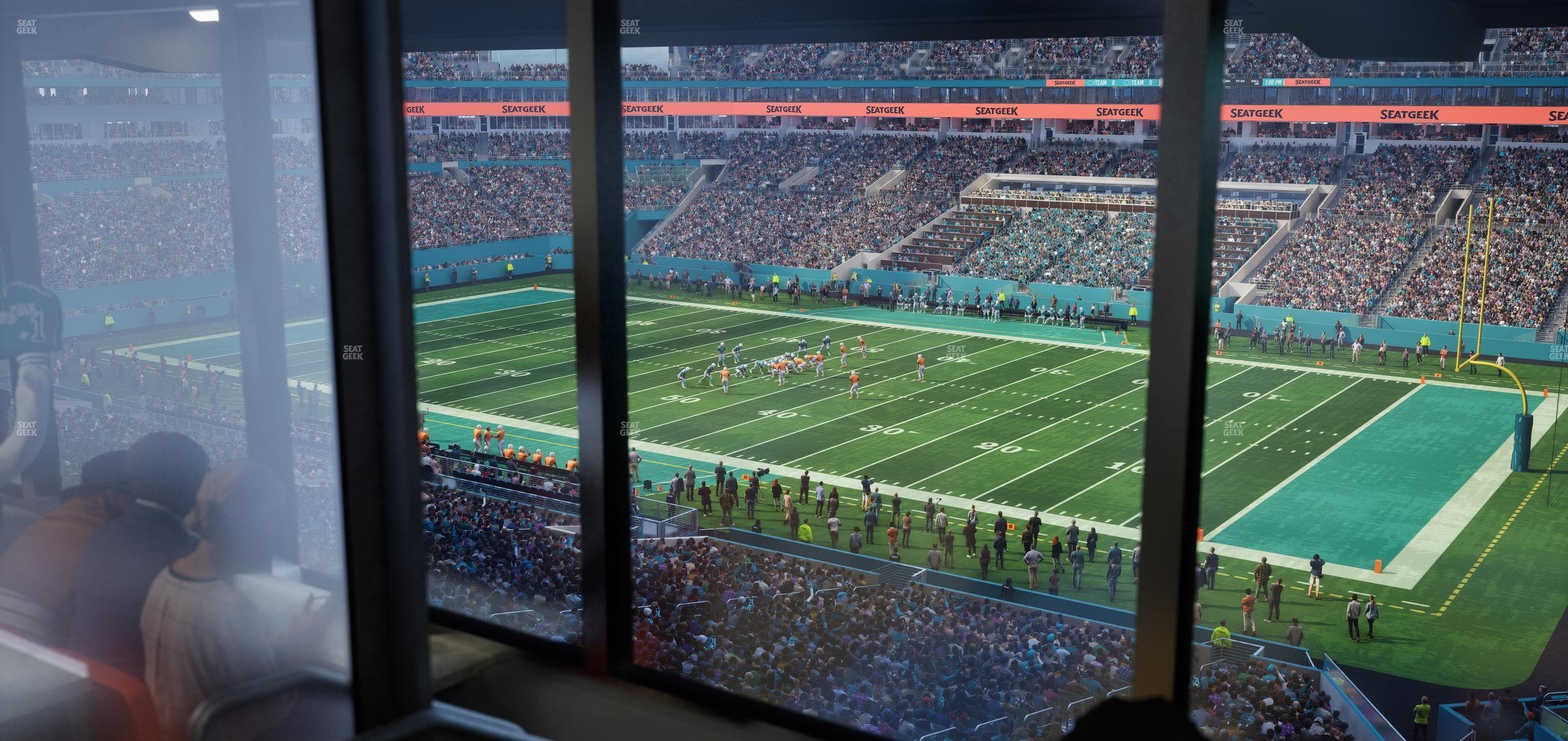 Hard Rock Stadium - Section Mezzanine Suite 13 B Seat View
