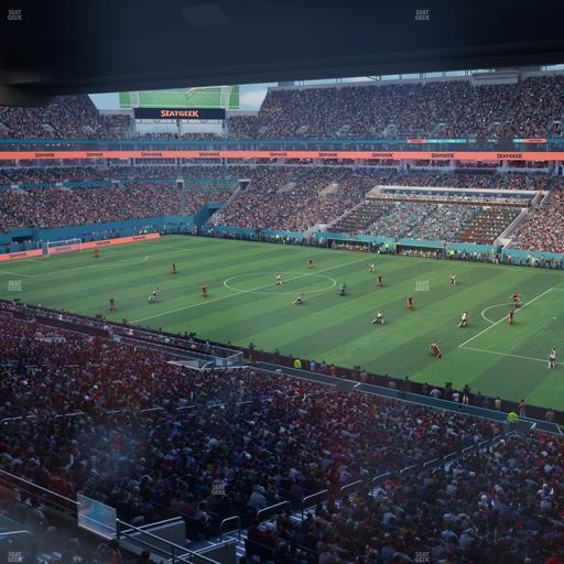 Hard Rock Stadium - Section Mezzanine Suite 14 A Seat View