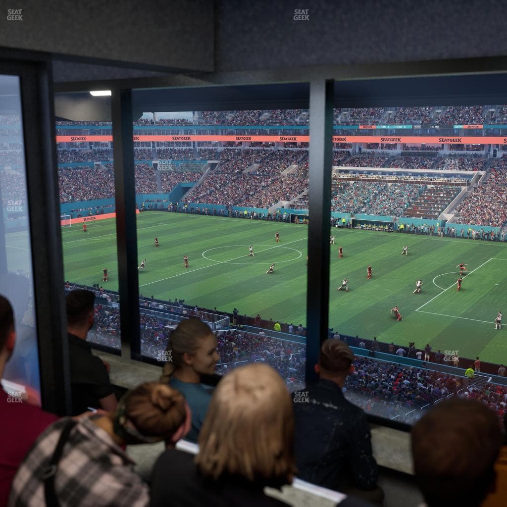 Hard Rock Stadium - Section Mezzanine Suite 14 A Seat View