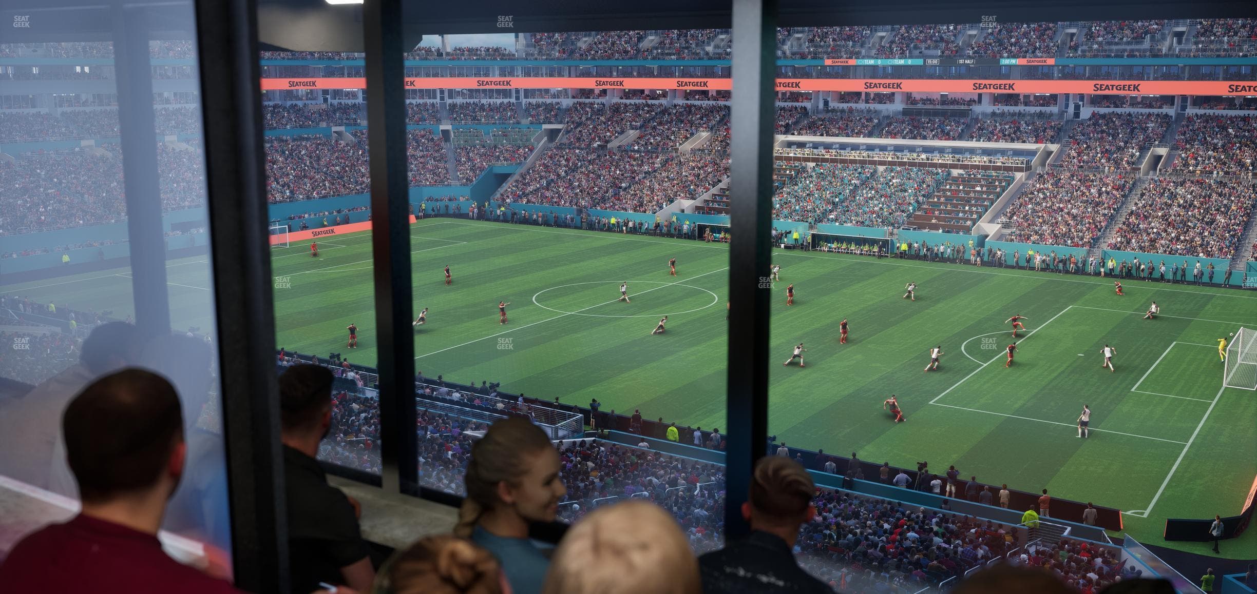Hard Rock Stadium - Section Mezzanine Suite 14 A Seat View