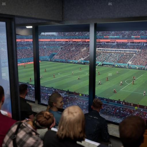 Hard Rock Stadium - Section Mezzanine Suite 14 A Seat View