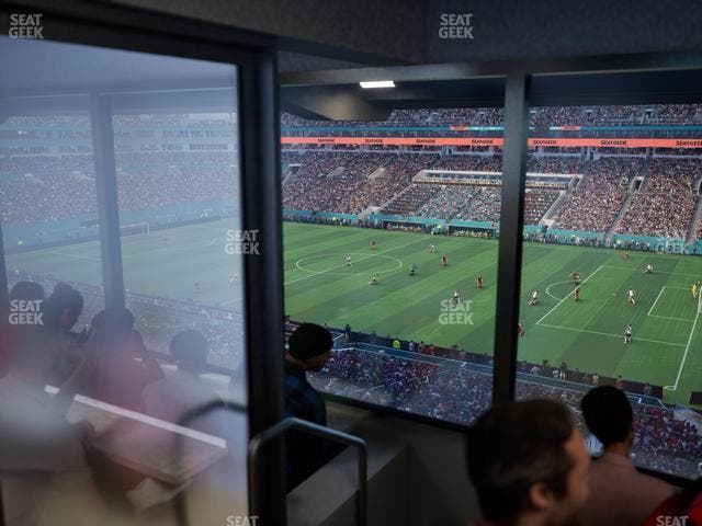 Hard Rock Stadium - Section Mezzanine Suite 14 B Seat View