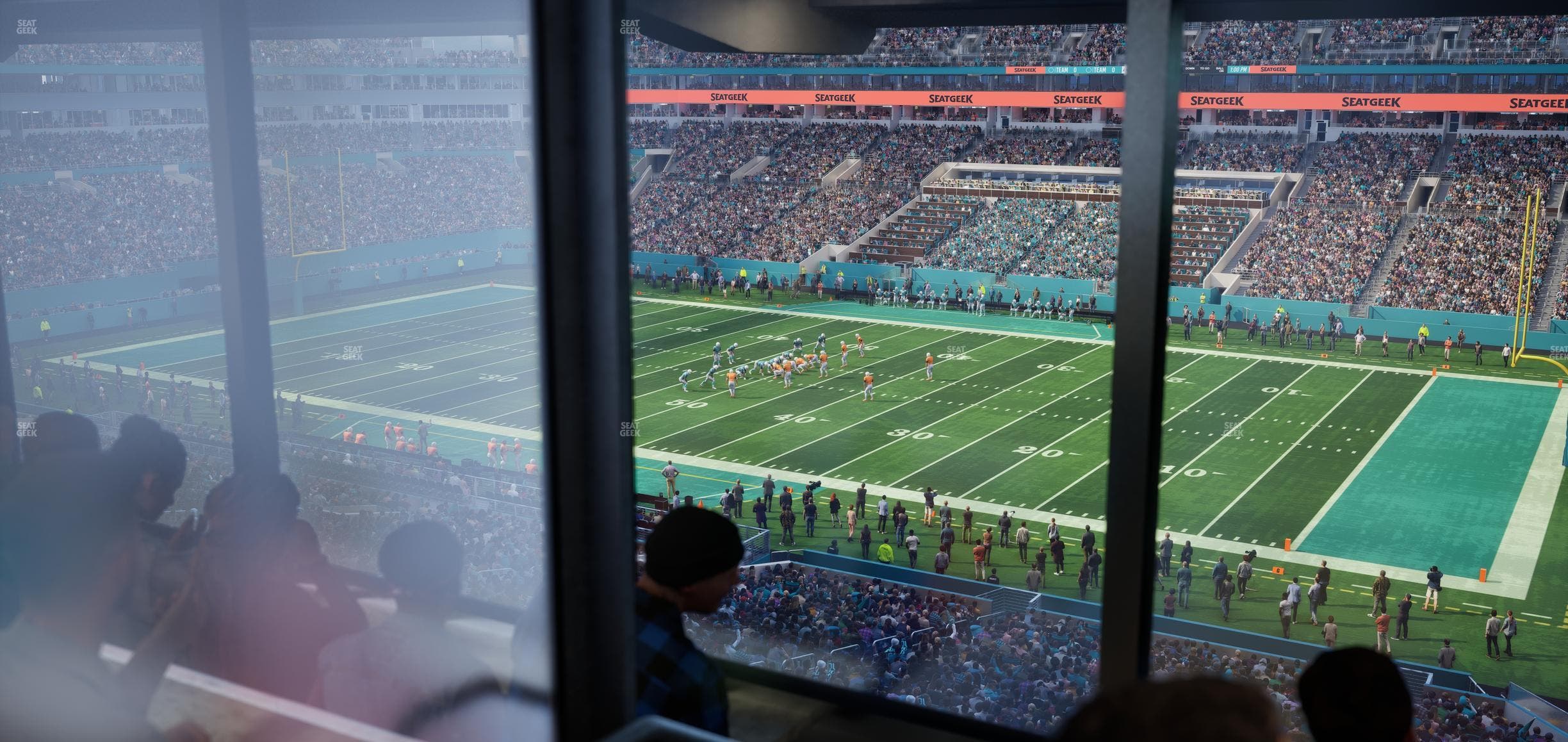 Hard Rock Stadium - Section Mezzanine Suite 14 B Seat View