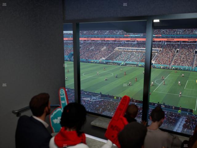 Hard Rock Stadium - Section Mezzanine Suite 14 C Seat View Hard Rock Stadium - Section Mezzanine Suite 14 C Seat View