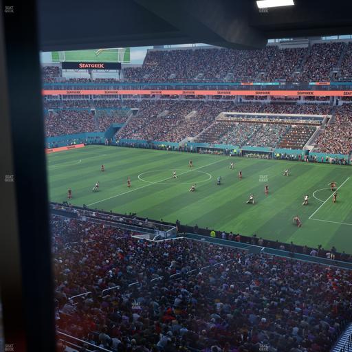 Hard Rock Stadium - Section Mezzanine Suite 14 C Seat View
