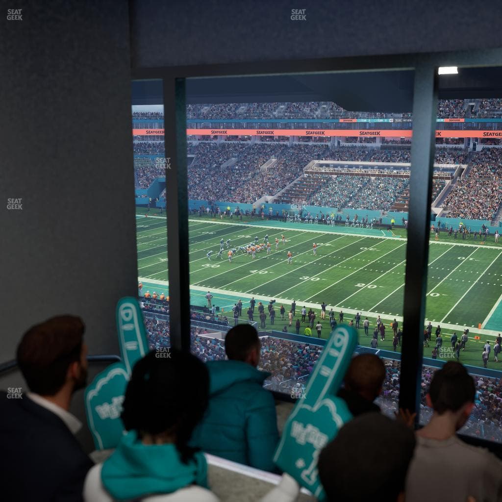 Hard Rock Stadium - Section Mezzanine Suite 14 C Seat View