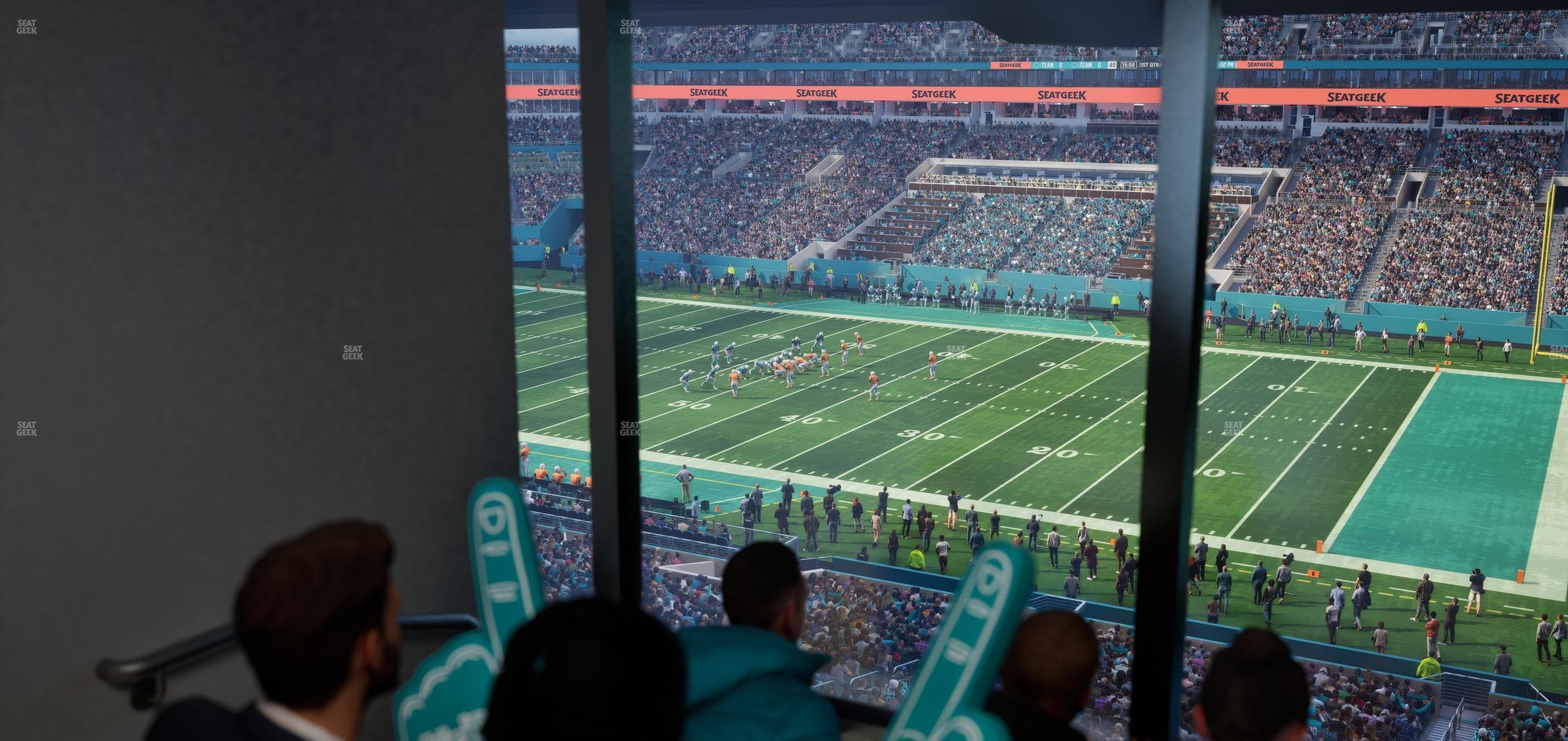 Hard Rock Stadium - Section Mezzanine Suite 14 C Seat View
