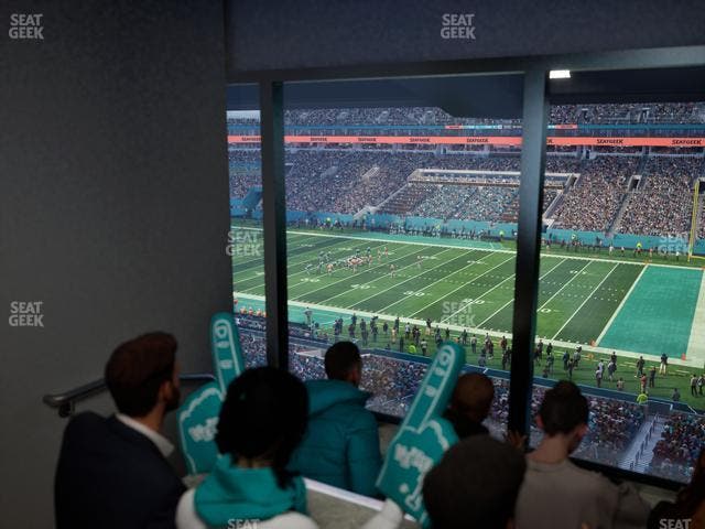 Hard Rock Stadium - Section Mezzanine Suite 14 C Seat View