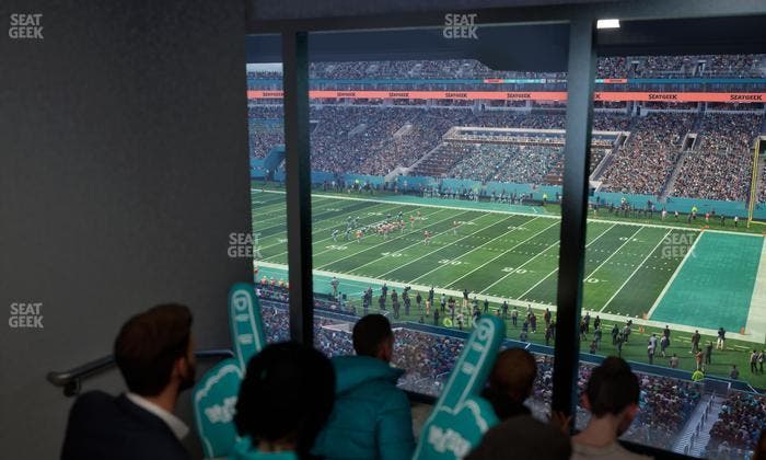 Hard Rock Stadium - Section Mezzanine Suite 14 C Seat View