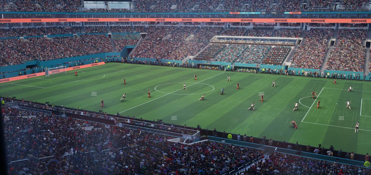 Hard Rock Stadium - Section Mezzanine Suite 15 A Seat View