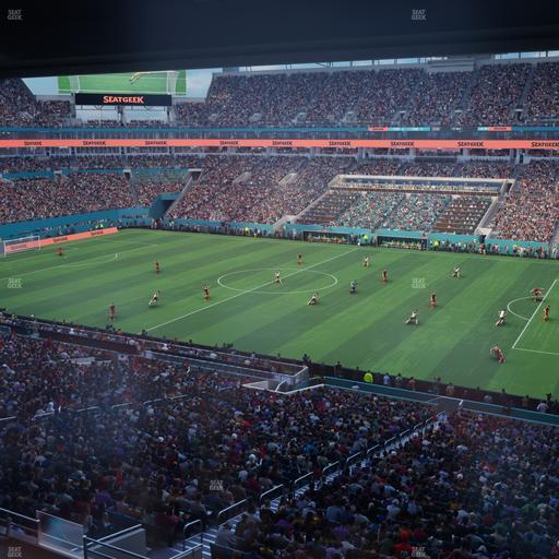 Hard Rock Stadium - Section Mezzanine Suite 15 A Seat View