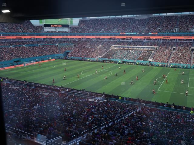 Hard Rock Stadium - Section Mezzanine Suite 15 A Seat View