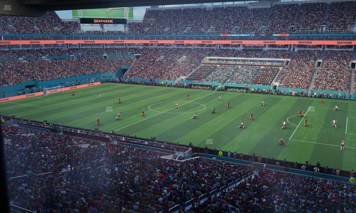 Hard Rock Stadium - Section Mezzanine Suite 15 A Seat View