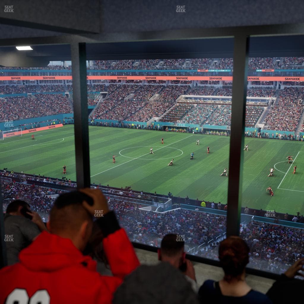 Hard Rock Stadium - Section Mezzanine Suite 15 A Seat View
