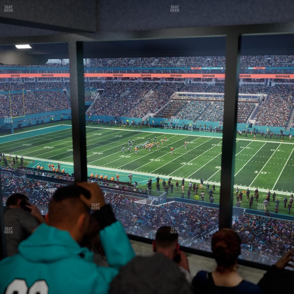 Hard Rock Stadium - Section Mezzanine Suite 15 A Seat View