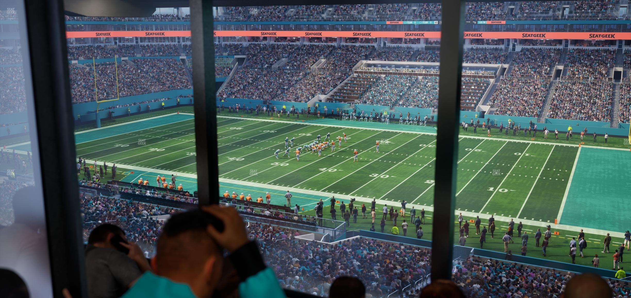 Hard Rock Stadium - Section Mezzanine Suite 15 A Seat View