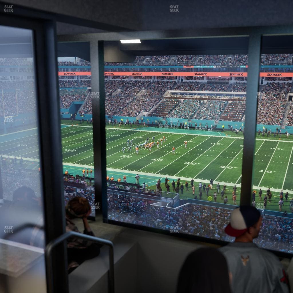 Hard Rock Stadium - Section Mezzanine Suite 15 B Seat View