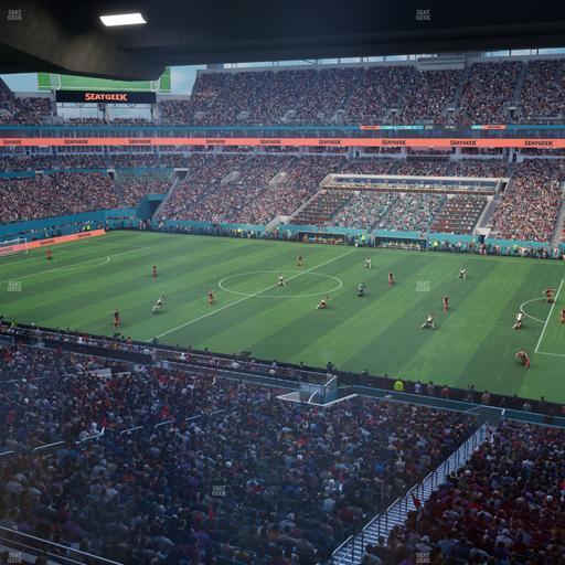 Hard Rock Stadium - Section Mezzanine Suite 15 B Seat View