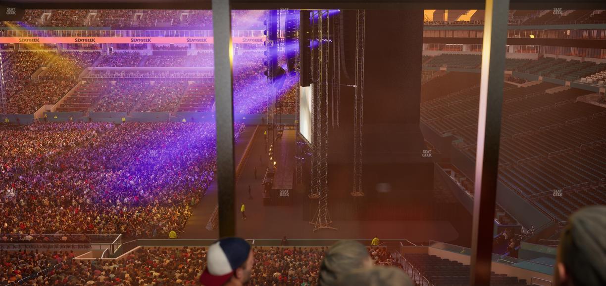Hard Rock Stadium - Section Mezzanine Suite 15 B Seat View