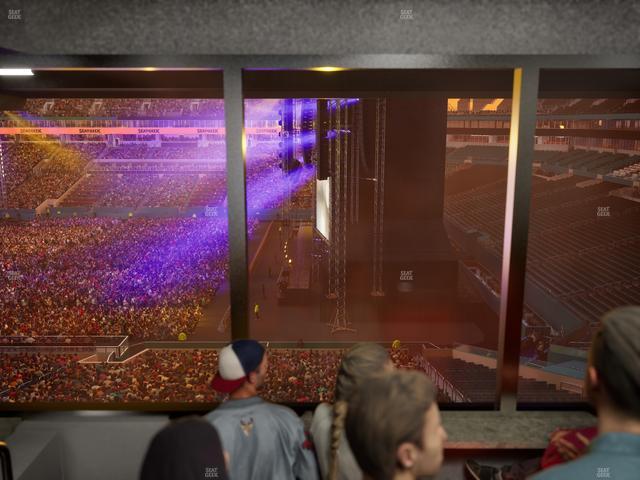 Hard Rock Stadium - Section Mezzanine Suite 15 B Seat View
