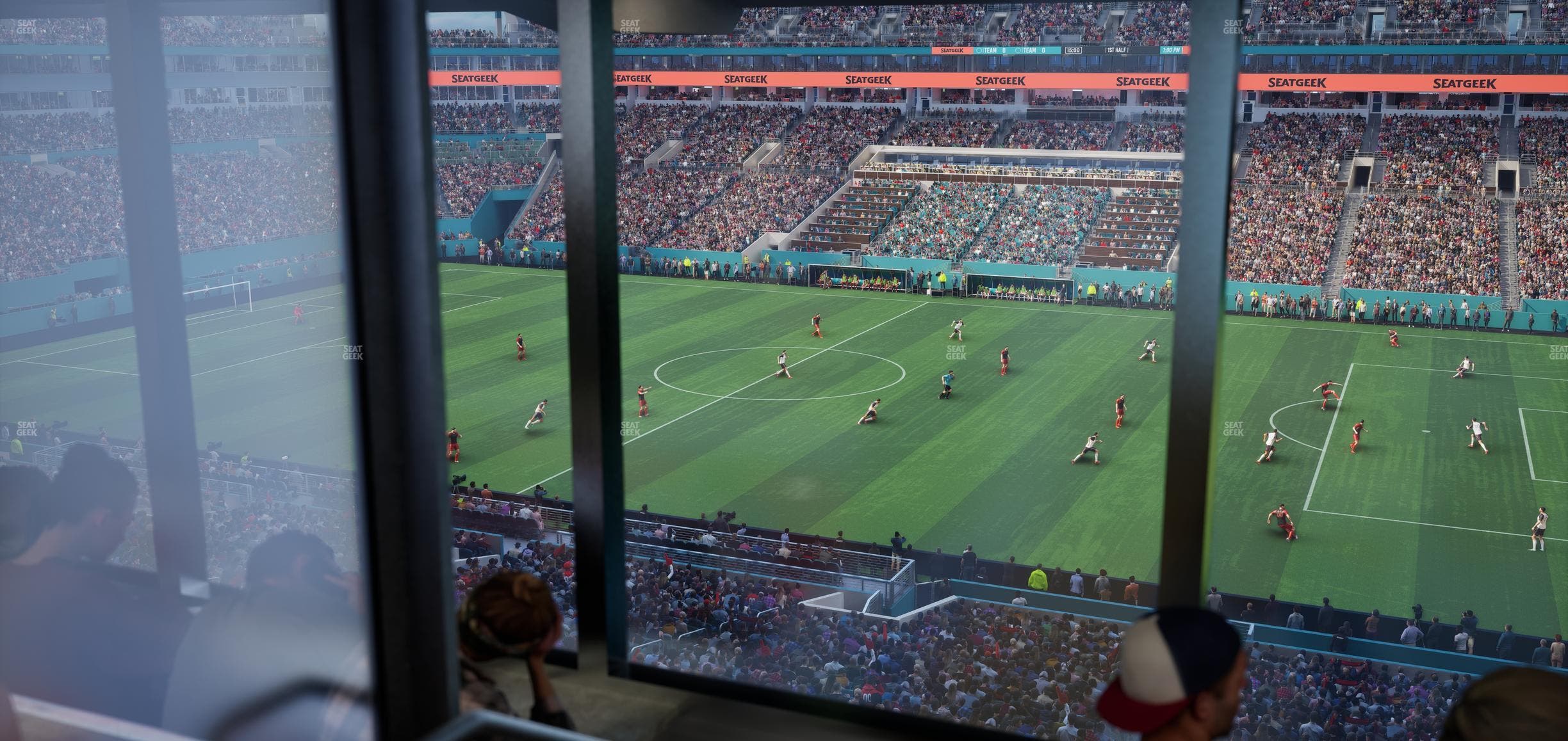 Hard Rock Stadium - Section Mezzanine Suite 15 B Seat View