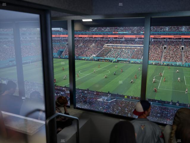 Hard Rock Stadium - Section Mezzanine Suite 15 B Seat View Hard Rock Stadium - Section Mezzanine Suite 15 B Seat View