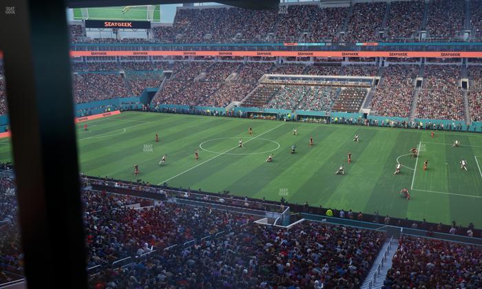 Hard Rock Stadium - Section Mezzanine Suite 15 C Seat View