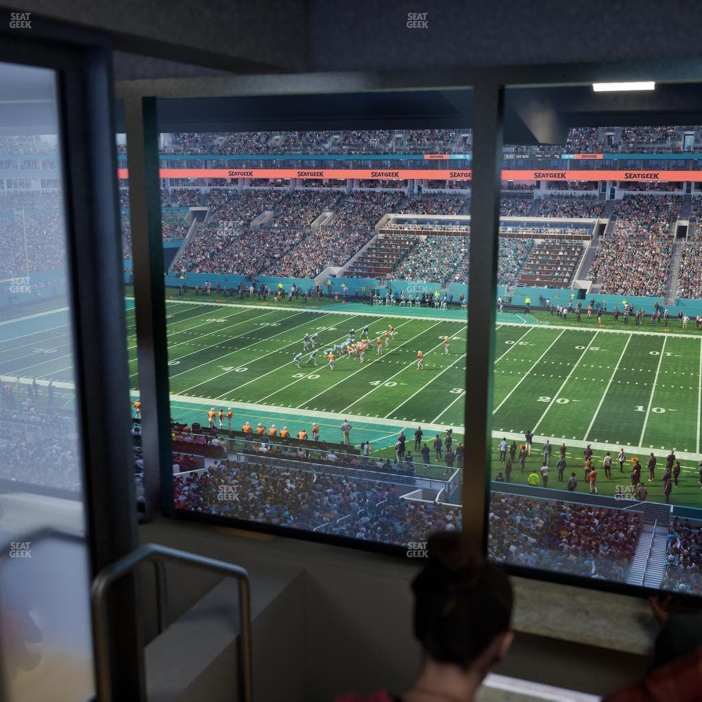 Hard Rock Stadium - Section Mezzanine Suite 15 C Seat View