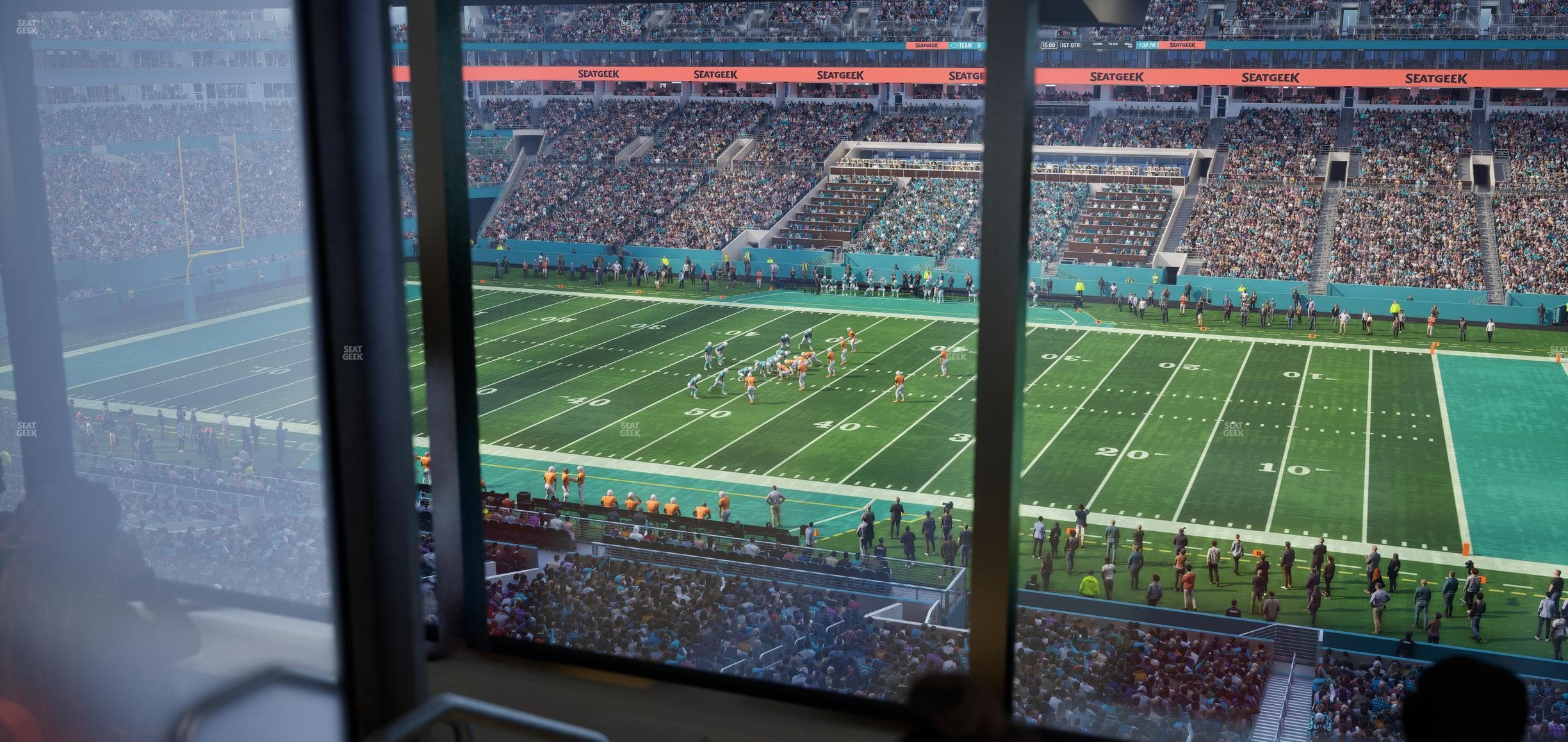 Hard Rock Stadium - Section Mezzanine Suite 15 C Seat View