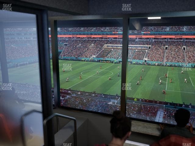 Hard Rock Stadium - Section Mezzanine Suite 15 C Seat View