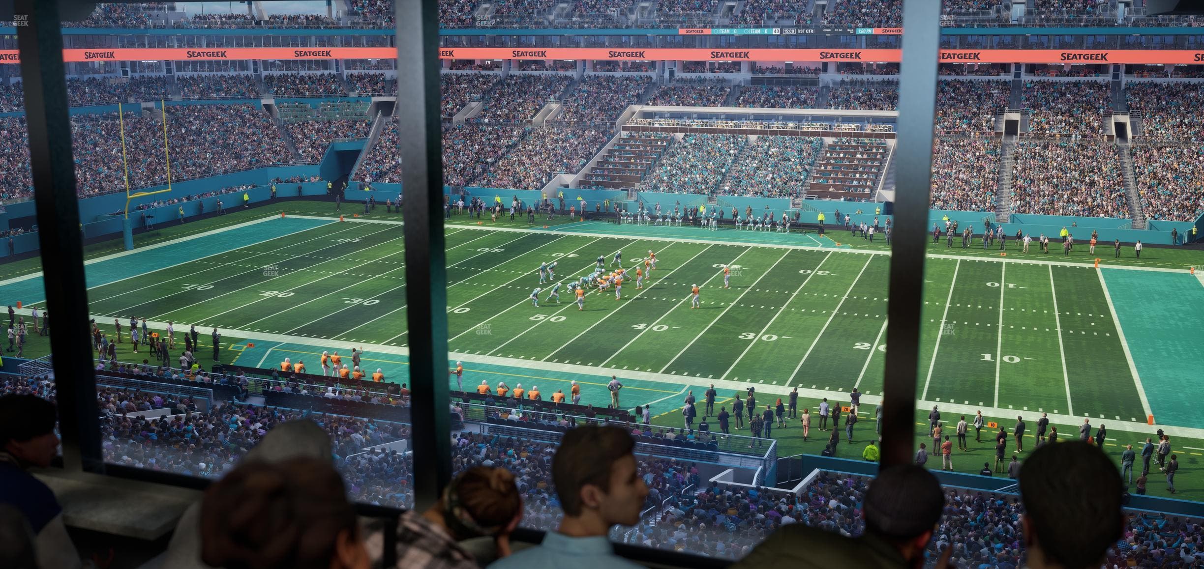 Hard Rock Stadium - Section Mezzanine Suite 16 A Seat View