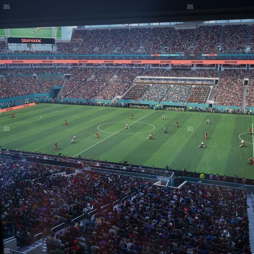 Hard Rock Stadium - Section Mezzanine Suite 16 A Seat View