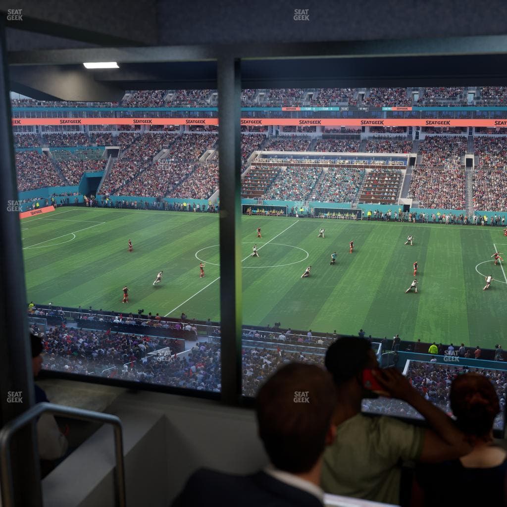 Hard Rock Stadium - Section Mezzanine Suite 16 B Seat View
