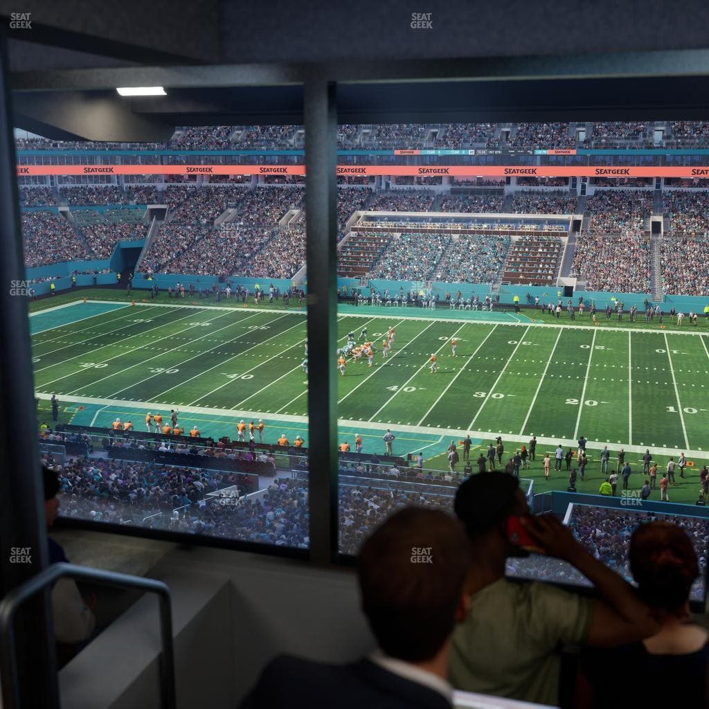 Hard Rock Stadium - Section Mezzanine Suite 16 B Seat View