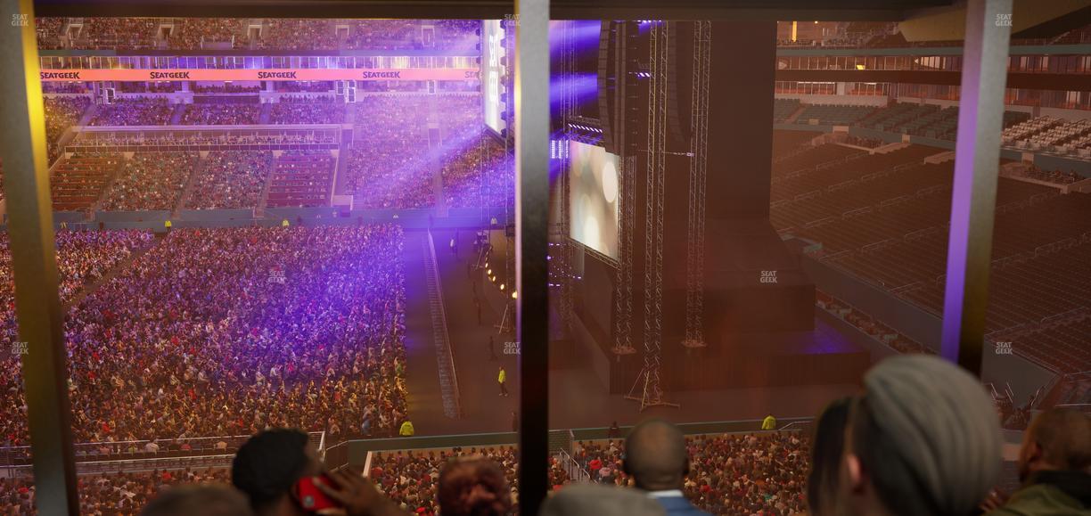 Hard Rock Stadium - Section Mezzanine Suite 16 B Seat View