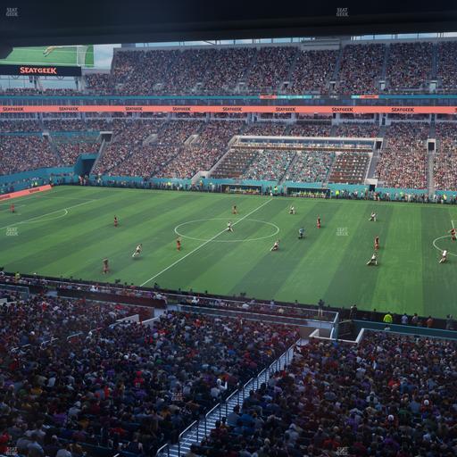 Hard Rock Stadium - Section Mezzanine Suite 16 B Seat View