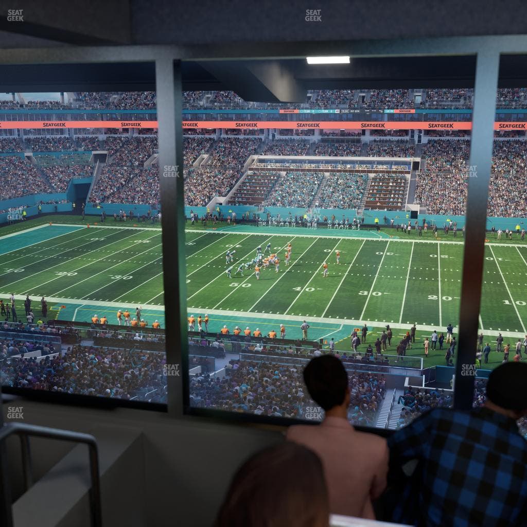 Hard Rock Stadium - Section Mezzanine Suite 16 C Seat View