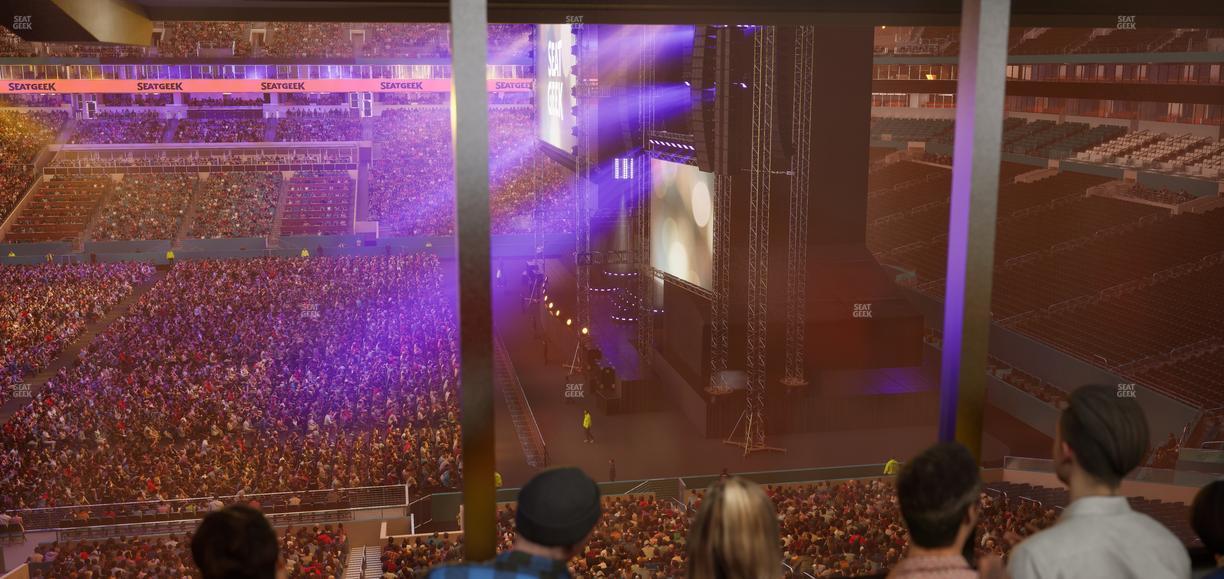 Hard Rock Stadium - Section Mezzanine Suite 16 C Seat View