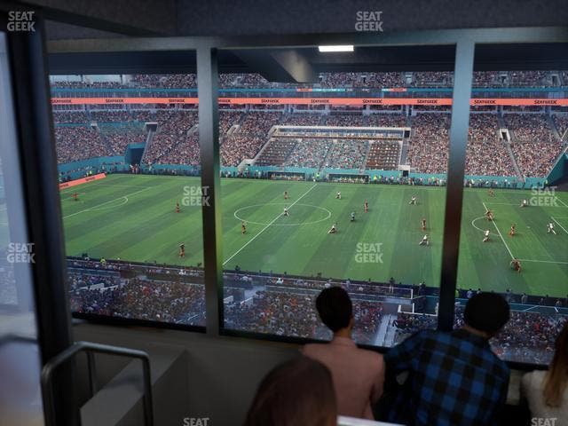Hard Rock Stadium - Section Mezzanine Suite 16 C Seat View