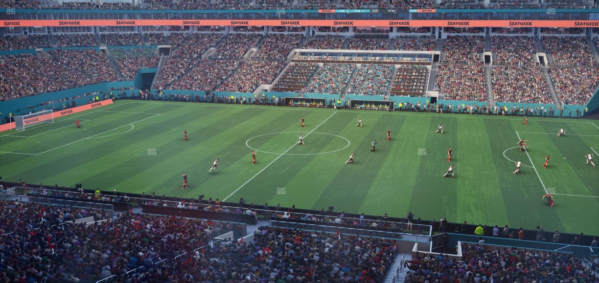 Hard Rock Stadium - Section Mezzanine Suite 16 C Seat View