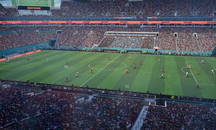 Hard Rock Stadium - Section Mezzanine Suite 16 C Seat View