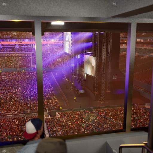 Hard Rock Stadium - Section Mezzanine Suite 17 A Seat View